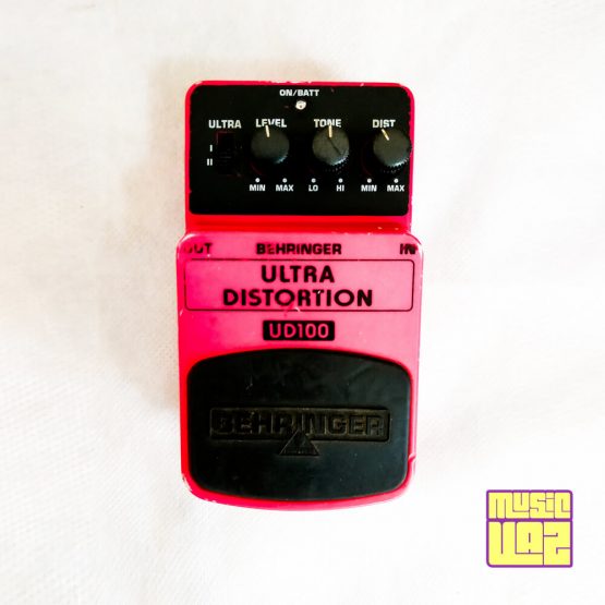 Pedal de Distorção para Guitarra Behringer Ultra Distortion UD100 Excelente Estado