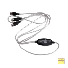 Cabo Adaptador Conversor MIDI Interface USB