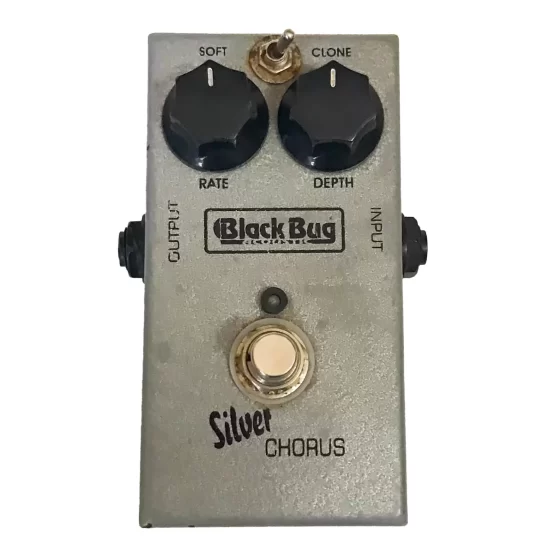 Pedal de Efeito Black Bug Silver Chorus