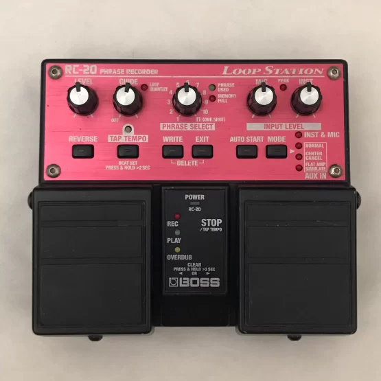 Pedaleira Boss RC-20 Loop Station