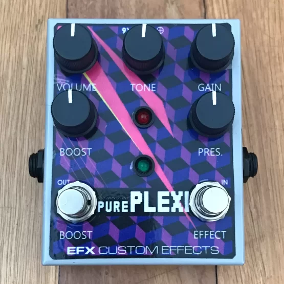 Pedal de Distorção EFX Custom Effects Pure Plexi