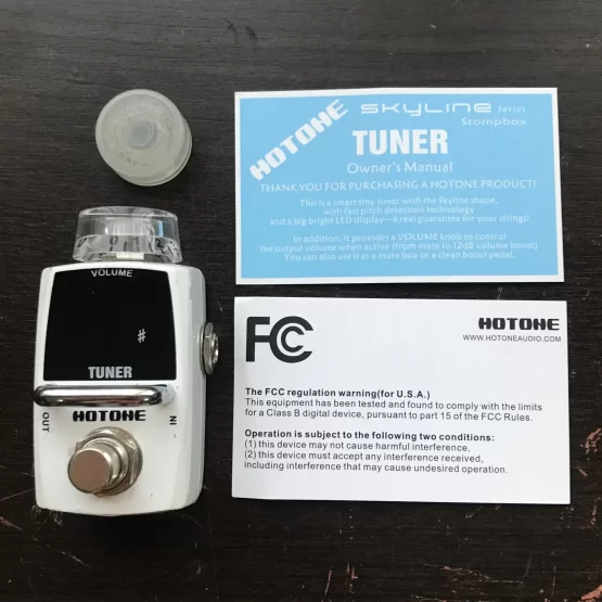 Pedal Afinador Hotone Skyline Tuner - Imagem 10