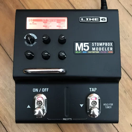 Pedaleira Efeitos Line 6 M5 Stompbox Modeler