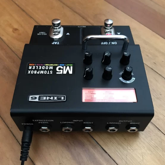 Pedaleira Efeitos Line 6 M5 Stompbox Modeler - Imagem 4