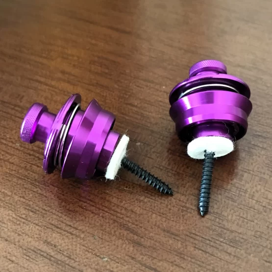 Straplock Para Correia Violão Guitarra Baixo Hennessey NSL7300 Usado - Imagem 2