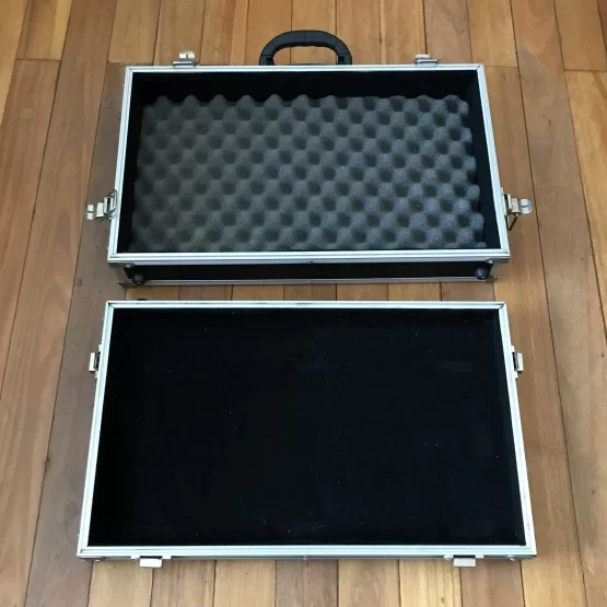 Pedalboard Hardcase Para Pedais Maleta 50 x 30 Tampa Removível - Imagem 8