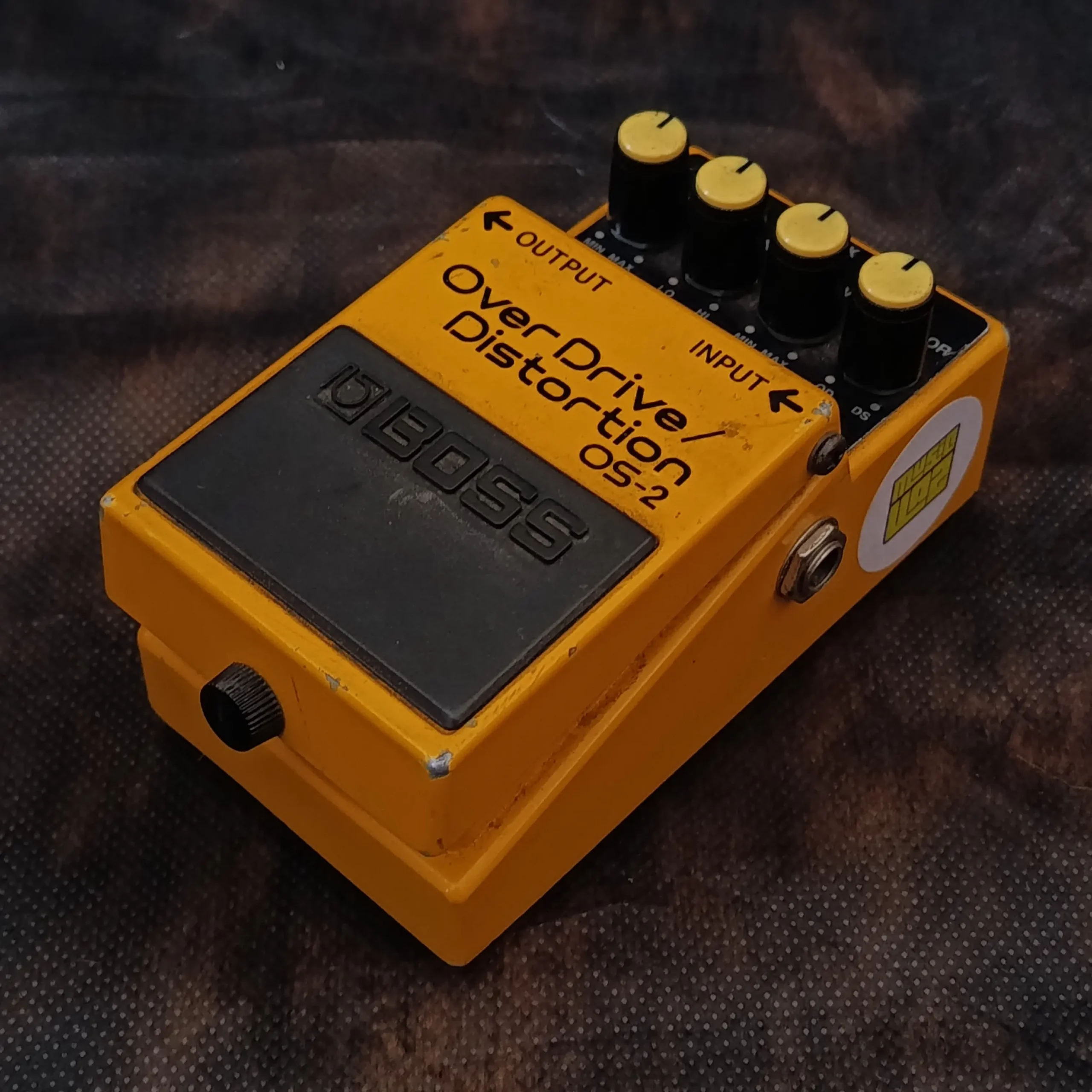 Pedal Para Guitarra Boss Overdrive Distortion OS-2 - Imagem 3
