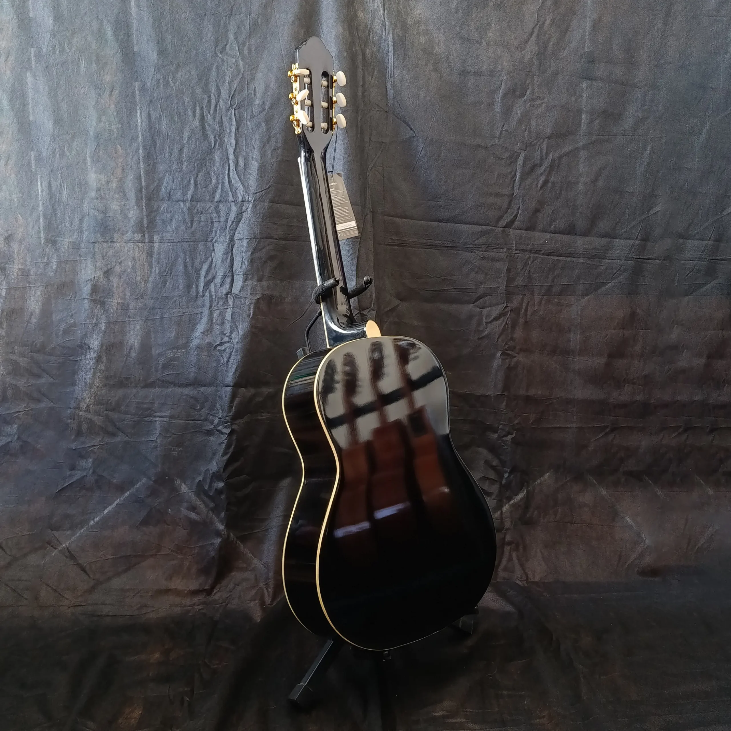 Violão Nylon Harmonics GNA111 Acústico Clássico Preto Produto Novo - Imagem 7