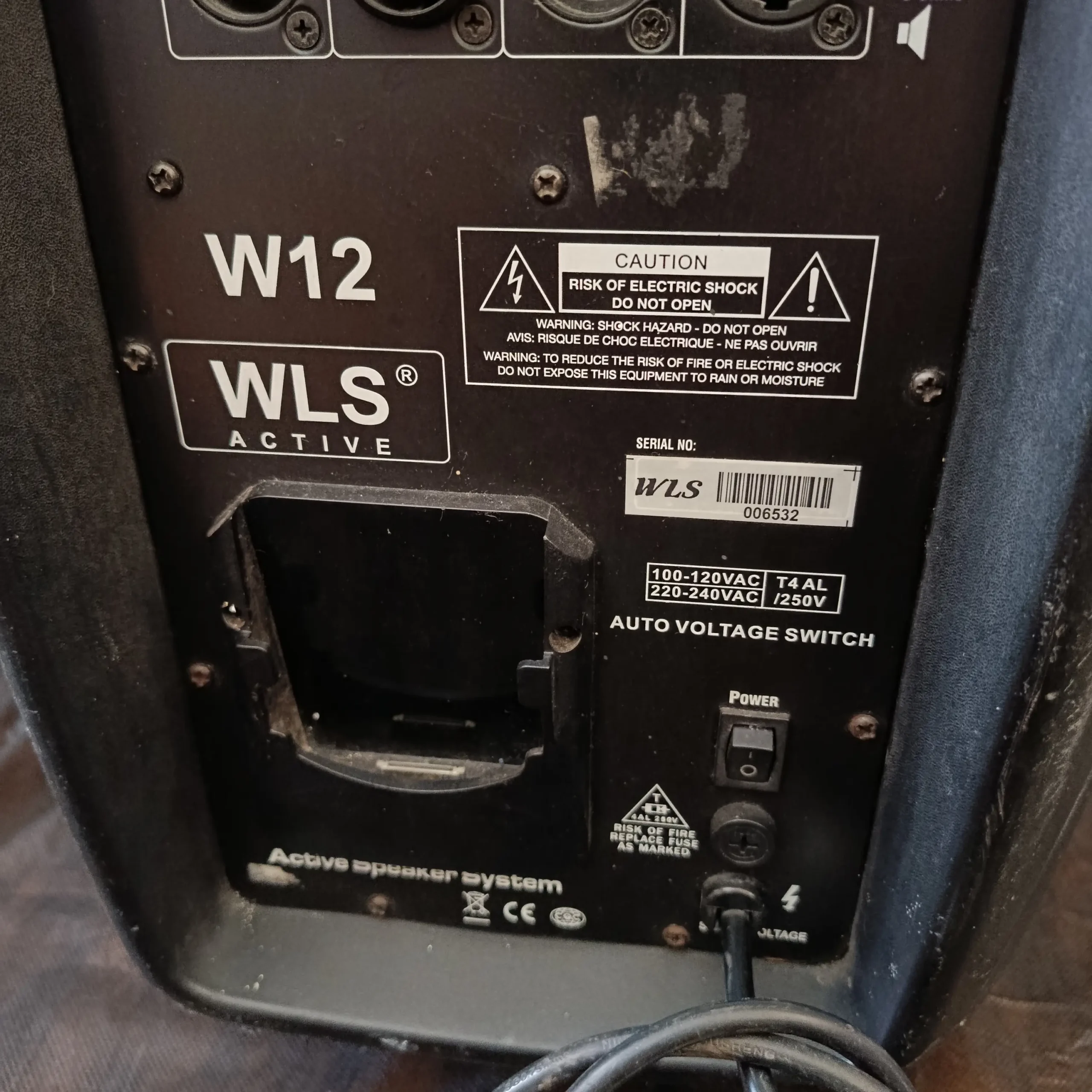 Caixa Ativa WLS W12 200W Falante 12 USB Bluetooth - Imagem 8