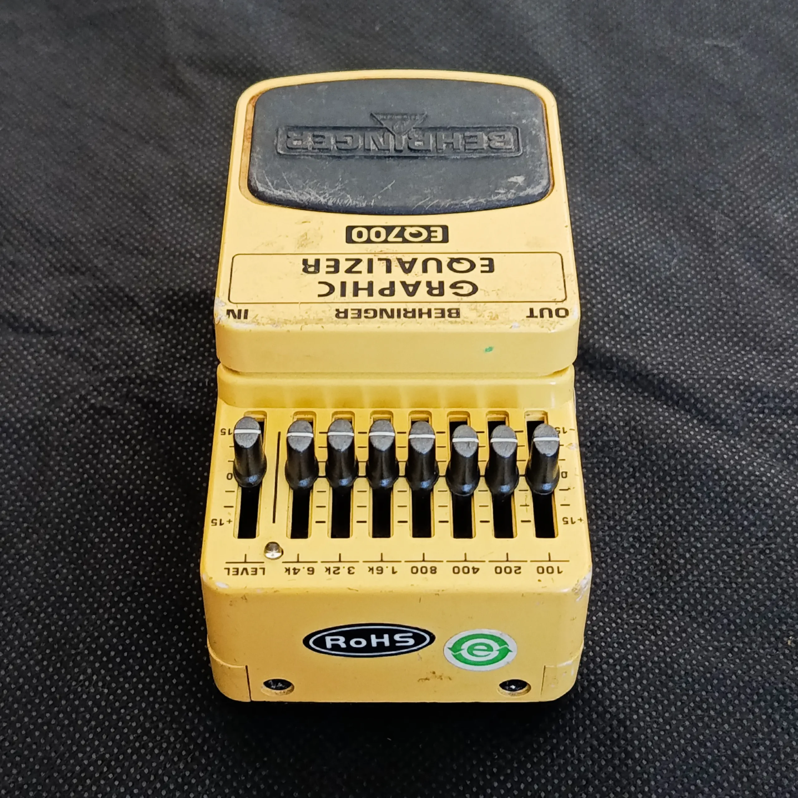 Pedal Behringer EQ700 Graphic Equalizer - Imagem 5