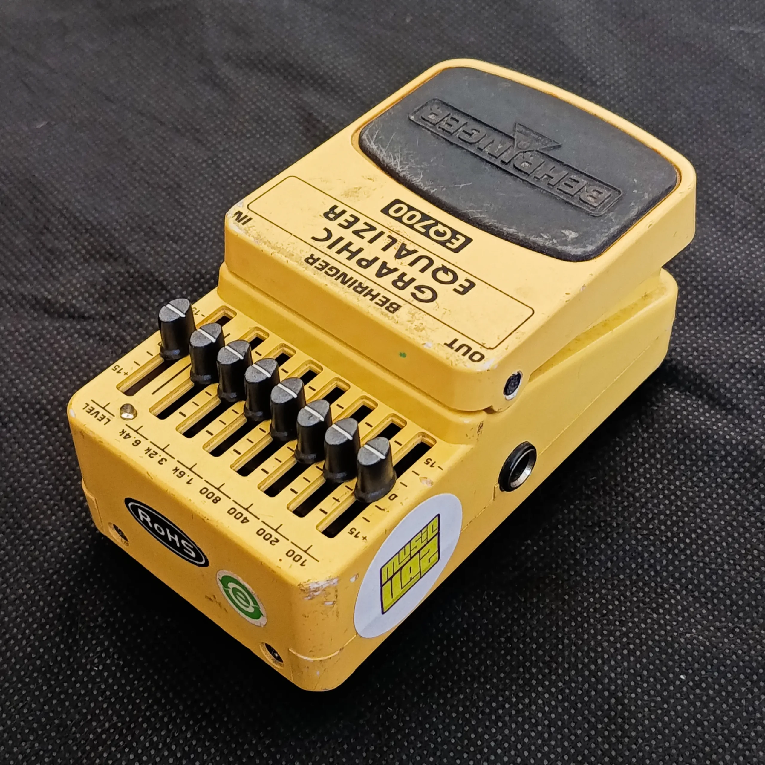 Pedal Behringer EQ700 Graphic Equalizer - Imagem 6