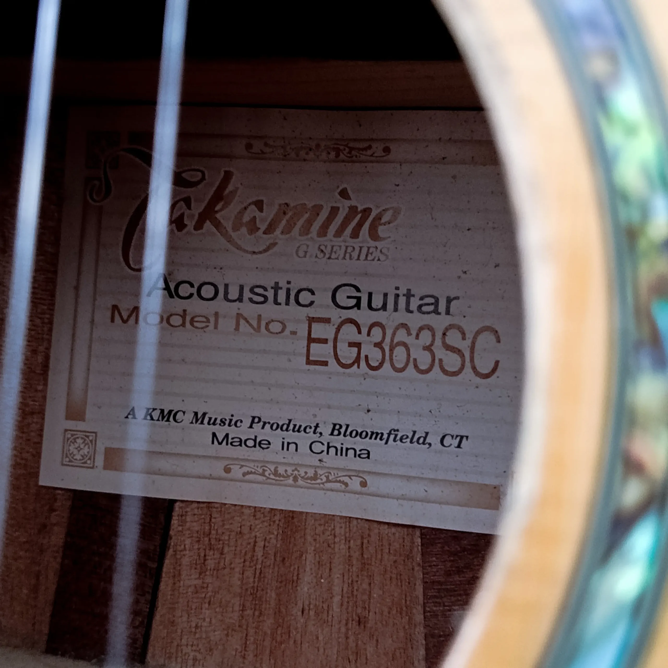 Violão Eletroacústico Folk Takamine EG363SC Edson Signature - Imagem 12