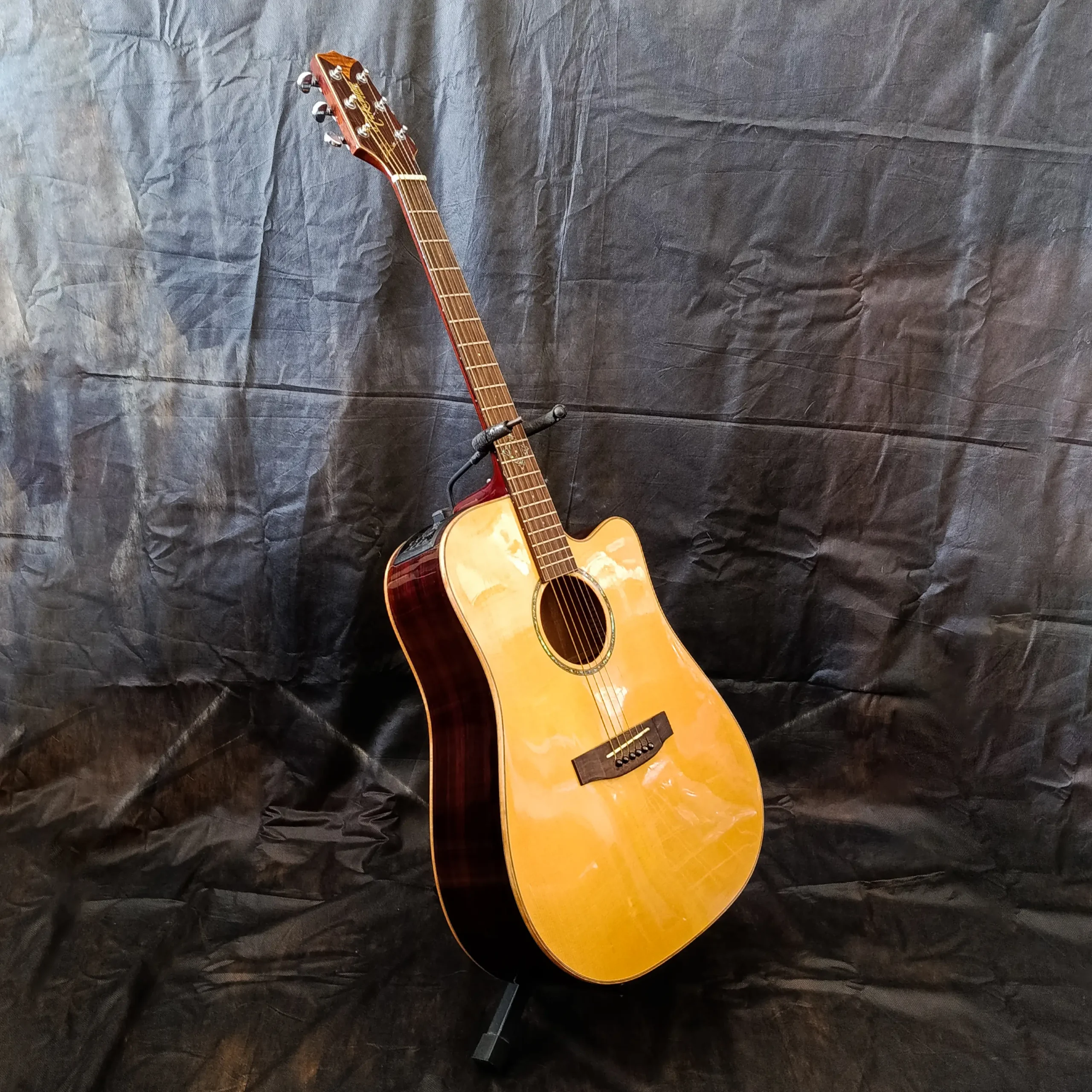 Violão Eletroacústico Folk Takamine EG363SC Edson Signature - Imagem 5