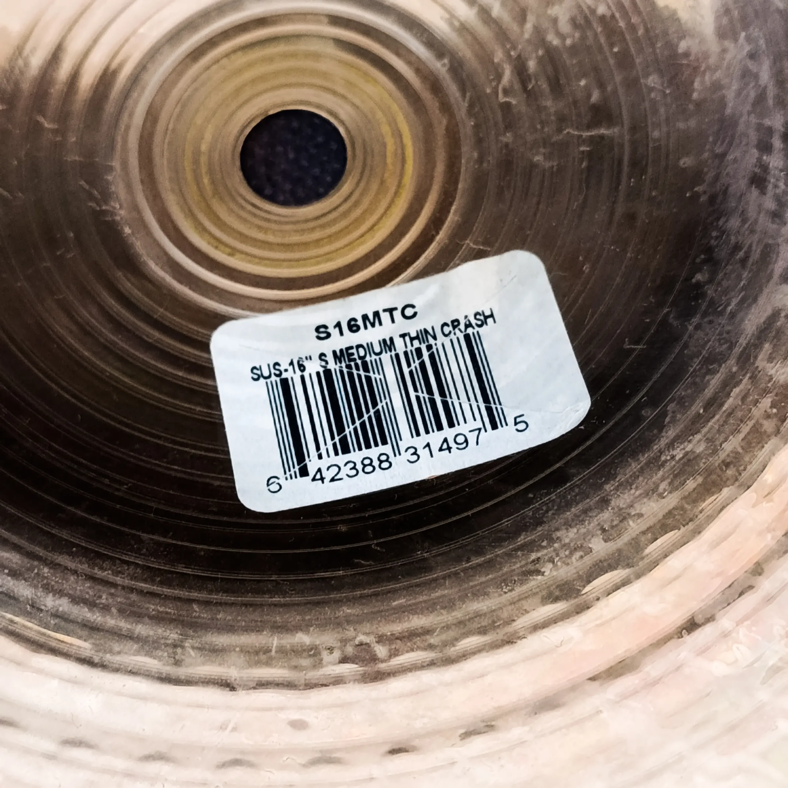 Prato Zildjian S Medium Thin Crash 16 - Imagem 6