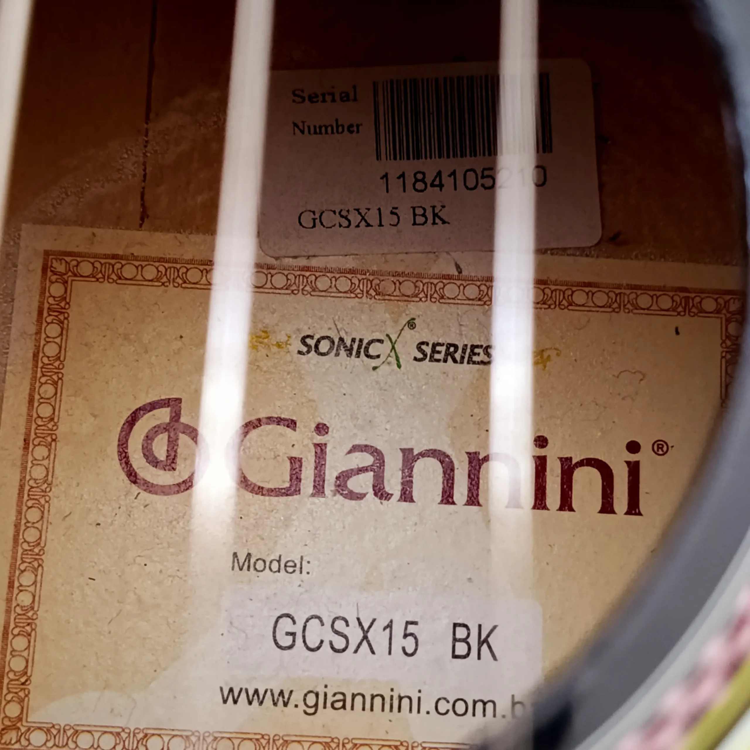 Cavaquinho Cavaco Giannini Sonic Séries GCSX15 Acústico - Imagem 11