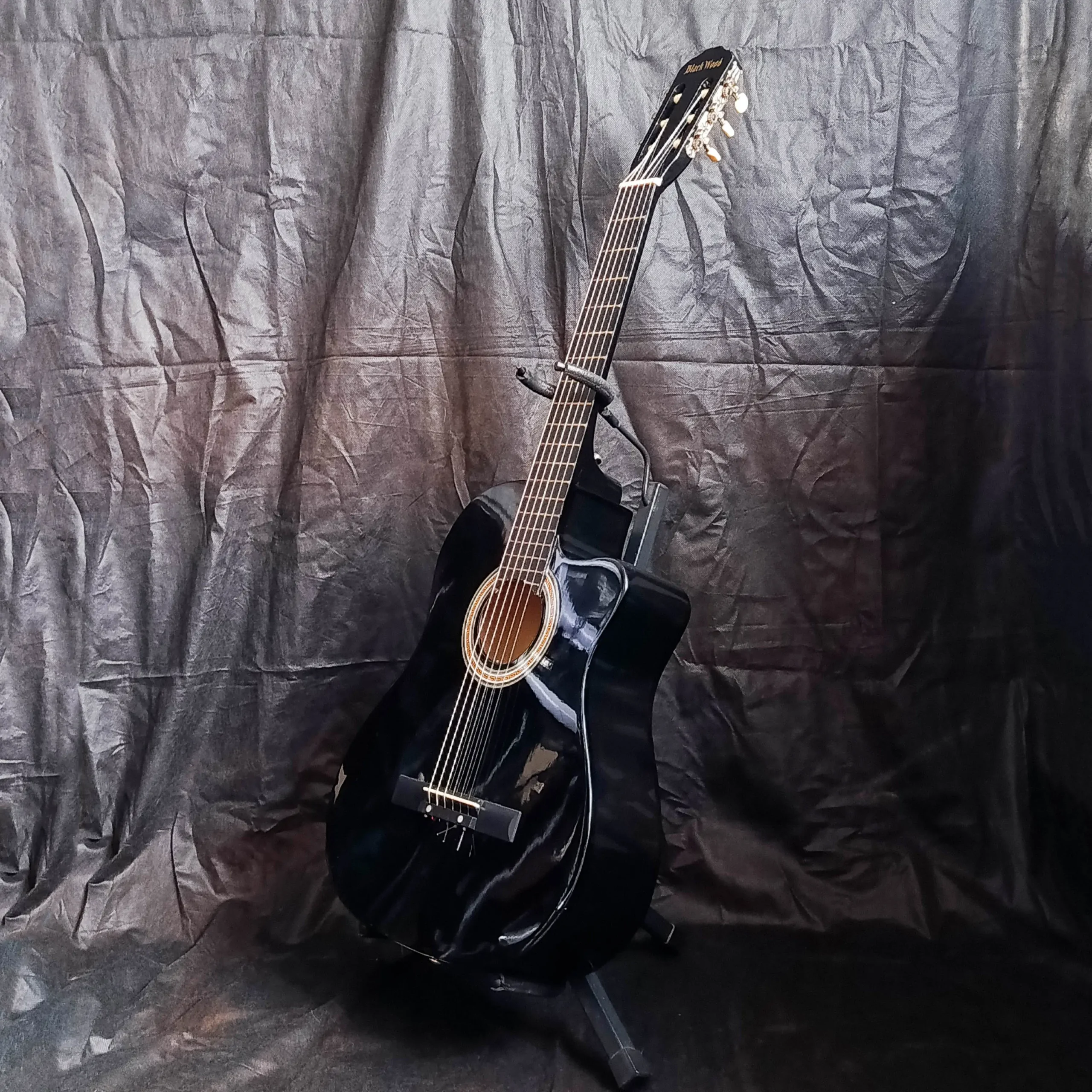 Violão Acústico Clássico Black Wood - Imagem 3
