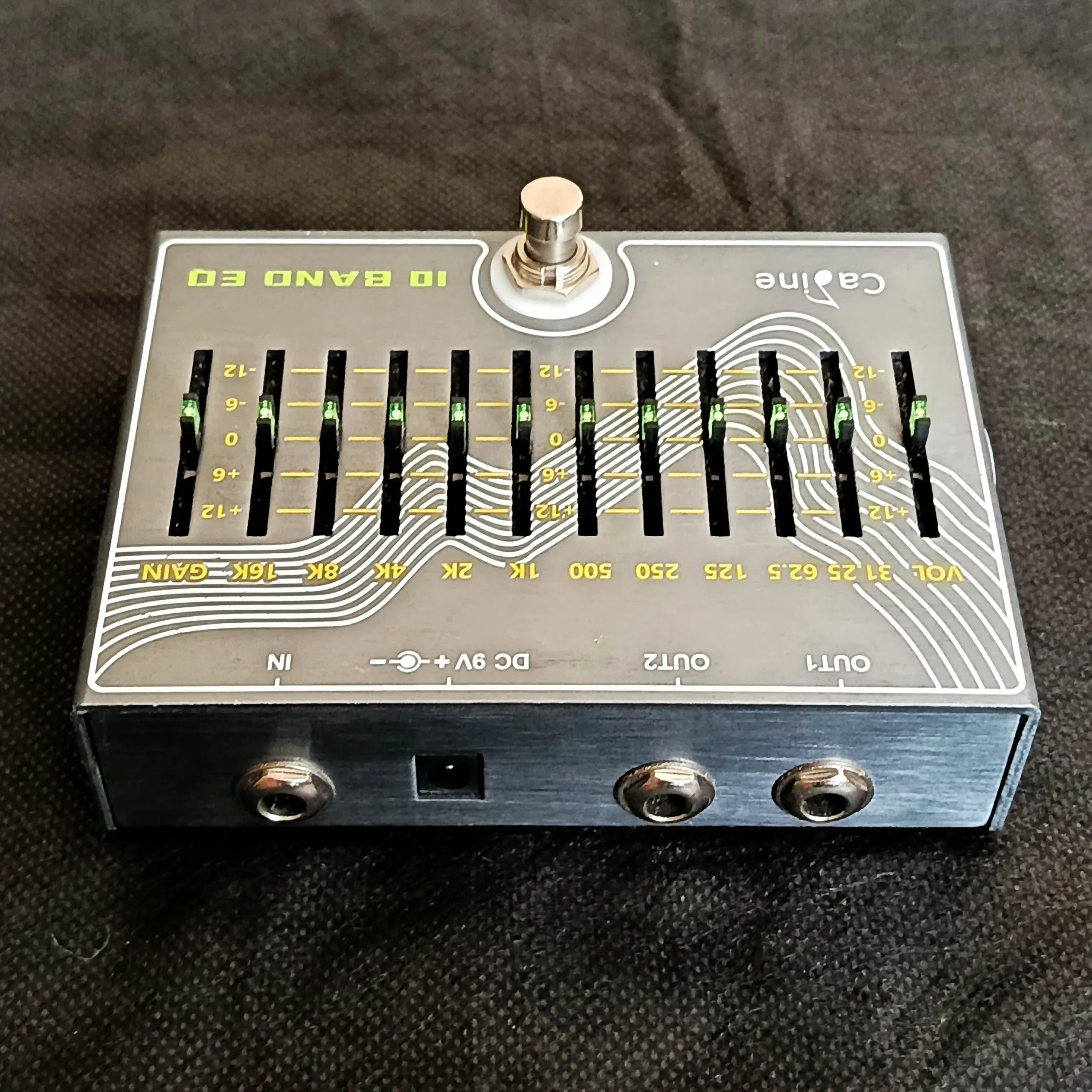 Pedal de Efeito Caline CP-81 EQ 10-Band Equalizador - Imagem 5