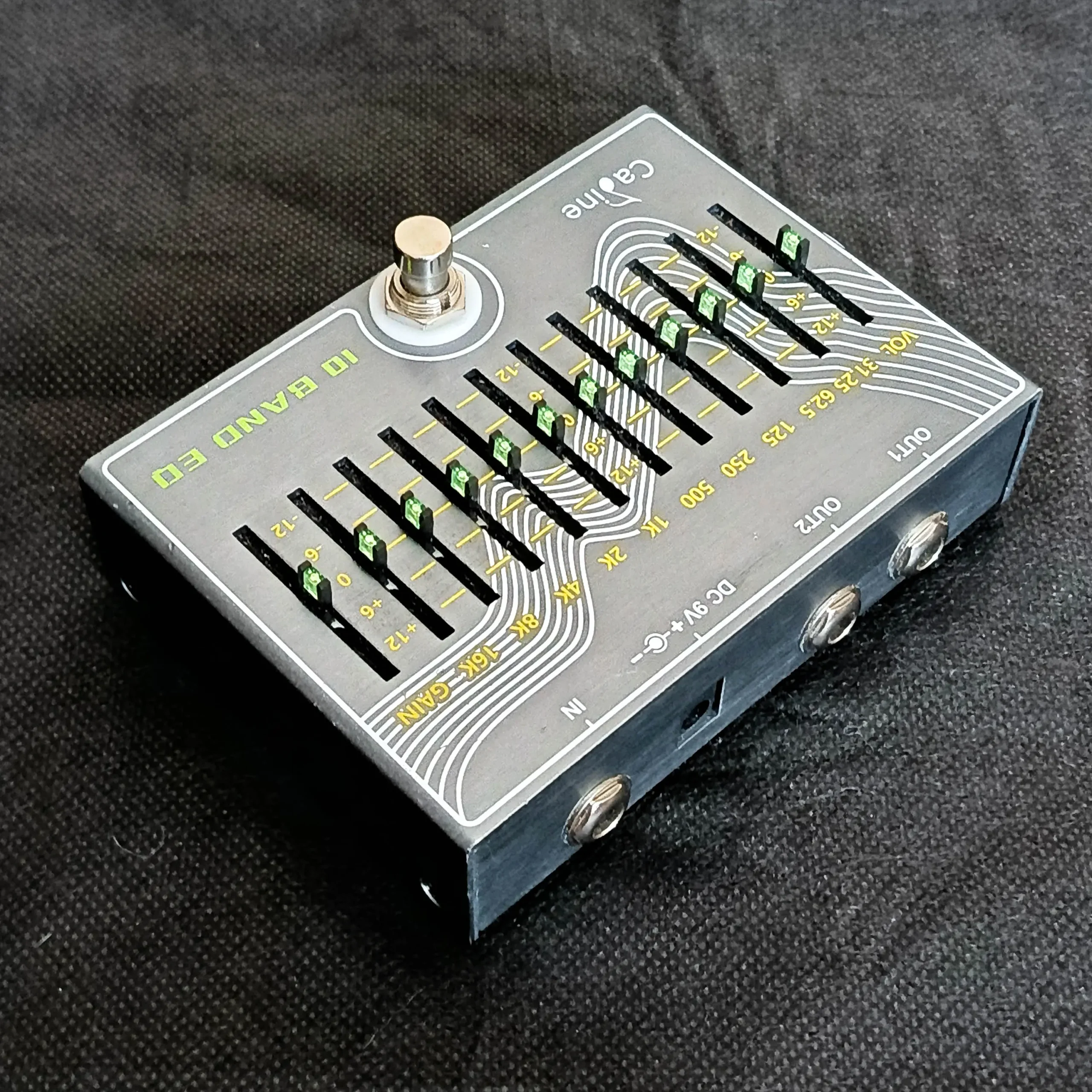 Pedal de Efeito Caline CP-81 EQ 10-Band Equalizador - Imagem 7