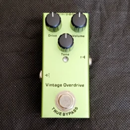 Pedal de Efeito Vintage Overdrive